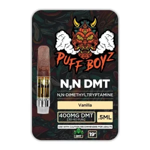 puff boyz nn dmt cartridge – 0.5ml | 400mg | vanilla flavor